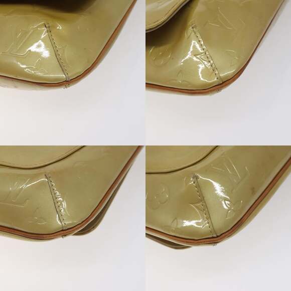 LOUIS VUITTON Monogram Vernis Thompson Street Bag Beige M91301 - Picture 10 of 12